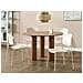 Set Di 4 Sedie Da Pranzo Beige Astoria - Foto miniatura 1