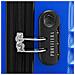 Set 4 Valigie Rigide Con Ruote Easy Roll Trolley Bagaglio A Mano Viaggio Blu - Foto miniatura 4