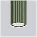 Lampada Da Soffitto Karbon 30 Verde Oliva Sl. 1608 - Minimalista Lampada Da Soffitto Verde Oliva 30x6.5x6.5 Cm - Foto miniatura 5