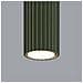 Lampada Da Soffitto Karbon 30 Verde Oliva Sl. 1608 - Minimalista Lampada Da Soffitto Verde Oliva 30x6.5x6.5 Cm - Foto miniatura 6