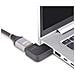 Adattatore HDMI 2.0 ad angolo retto da maschio a femmina, salvaporta HDMI ad alta velocità orizzontale a 90 gradi, 4K 60Hz, M /F - Foto miniatura 7