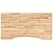 Piano Scrivania 100x50x2,5 Cm Rovere Massello Non Trattato - Foto miniatura 2