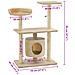 Lusso Casadino -  Albero Per Gatti Con Tiragraffi In Sisal 95 Cm Beige - Foto miniatura 7
