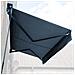 Tenda Saule 3,5 × 3m - Tessuto Antracite E Struttura Grigia - Foto miniatura 3