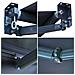 Tenda Saule 3,5 × 3m - Tessuto Antracite E Struttura Grigia - Foto miniatura 4