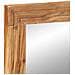 Specchio da Bagno 50x70x3 cm in Legno Massello di Acacia - Foto miniatura 4