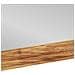 Specchio da Bagno 50x70x3 cm in Legno Massello di Acacia - Foto miniatura 5