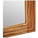 Specchio da Bagno 50x70x3 cm in Legno Massello di Acacia - Foto miniatura 6