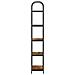 Libreria Rovere fumo 60 x 30 x 183 cm Legno multistrato - Foto miniatura 6