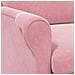 poltrona Rosa 76 x 94 x 102 cm Velluto - Foto miniatura 8