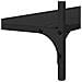Tavolo consolle con lo scaffale Rovere nero 101 x 30.5 x 75 cm - Foto miniatura 7