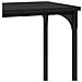 Tavolo consolle con lo scaffale Rovere nero 101 x 30.5 x 75 cm - Foto miniatura 8