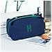 Beauty Case Portatile Premium - Organizer Per Cosmetici Di Grande Capacità Blue - Foto miniatura 2