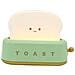 Luce Notturna Per Bambini, Atmosfera Dolce E Rilassante Belyo Toast Divertente, Blanc / Vert - Foto miniatura 1