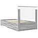 Struttura del letto con testiera Grigio Sonoma 100 x 200 cm - Foto miniatura 9