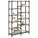 Libreria rovere artigianale 100 x 32 x 170 cm Legno multistrato - Foto miniatura 3