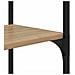 Libreria rovere artigianale 100 x 32 x 170 cm Legno multistrato - Foto miniatura 9