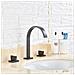 Rubinetto per lavabo da bagno, Blackswan, tipo M59, modello nero anticato, misura 24,5 cm - Foto miniatura 3
