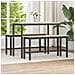 Panche da pranzo 2 pcs Naturale 100 x 32,5 x 49 cm - Foto miniatura 2