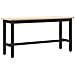 Panche da pranzo 2 pcs Naturale 100 x 32,5 x 49 cm - Foto miniatura 4