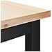 Panche da pranzo 2 pcs Naturale 100 x 32,5 x 49 cm - Foto miniatura 7