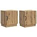 Comodino 2 pcs Rovere Artigianale 43 x 34,5 x 47 cm - Foto miniatura 1