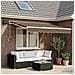 Cornice per Tenda Manuale con LED Tortora 3 x 2,5 m - Foto miniatura 3
