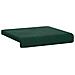 Cuscino per panchina 4 pz Velluto Verde Scuro Profondità 35 cm - Foto miniatura 5
