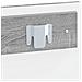 Testiera da Muro BREDA Sonoma grigio Legno ingegnerizzato - Foto miniatura 6