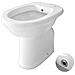 Vaso / bidet Anziani Chiuso Completo Erogatore Scarico A Muro - Foto miniatura 1