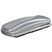 Box Da Tetto Baule Portatutto 530l Argento Lucido Abs - Foto miniatura 2