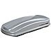 Box Da Tetto Baule Portatutto 530l Argento Lucido Abs - Foto miniatura 6