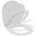 Sedile Per Wc   Connect In Termoindurente - Bianco A Magazzino Chiusura Ammortizzata - Foto miniatura 3