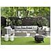 Set Da Giardino In Rattan Grigio Xxl - Foto miniatura 21