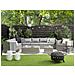 Set Da Giardino In Rattan Grigio Xxl - Foto miniatura 30
