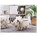 Pouf Contenitore In Tessuto Grigio Chiaro Triceratops - Foto miniatura 17