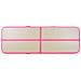 Tappetino Ginnastica Gonfiabile Con Pompa 400x100x10cm Pvc Rosa - Foto miniatura 6