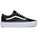 Sneakers Donna Vn0a3b3u Old Skool Platform Y281 Black White - Foto miniatura 1