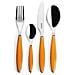 Confezione 24 Posate Feeling Arancio - Foto miniatura 1