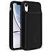 Cover Iphone Xr Protezione Rigida 2 In 1 Batteria 4500mah Nero - Foto miniatura 2