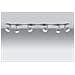 Luce Led, Bianco, 10 X 120 X 15 - Foto miniatura 3