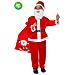 Costume Babbo Natale Ciniglia Bambino Taglia 7/9 Anni - Foto miniatura 1