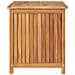 Baule da Giardino 90x50x58 cm in Legno Massello di Teak - Foto miniatura 6