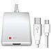 Mini DisplayPort & USB Audio (Stereo) / HDMI, Mini DisplayPort & USB A, HDMI Typ A, Maschio / femmina, Bianco - Foto miniatura 1