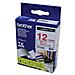 Nastro Laminato Brother Tze-232 Rosso Su Bianco, Tze, 8 M, 1.2 Cm - Foto miniatura 1