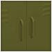 Armadietto Verde Oliva 80x35x101,5 Cm In Acciaio - Foto miniatura 3