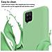 Catena Di Telefoni Cellulari Compatibile Con Samsung Galaxy A12 / M12 In Liquid Verde Chiaro - Coperchio Di Protezione In Silicone Con Cordino Regolabile In Lunghezza - Foto miniatura 2