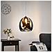 Lampada A Sospensione Goccia Nero 1830xø300 Mm - Foto miniatura 1