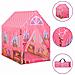 Tenda Da Gioco Per Bambini Rosa Con 250 Palline 69x94x104 Cm - Foto miniatura 4