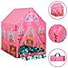 Tenda Da Gioco Per Bambini Rosa Con 250 Palline 69x94x104 Cm - Foto miniatura 1